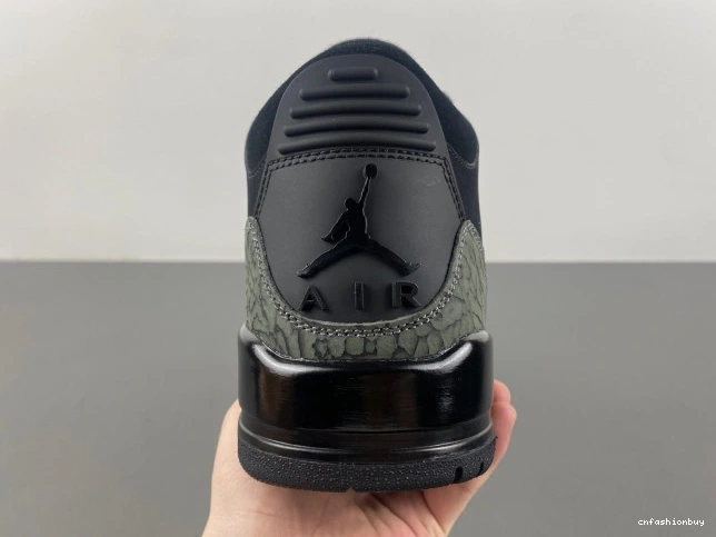 Retro Air Black Jordan 3 Cat CK9246-168 0817